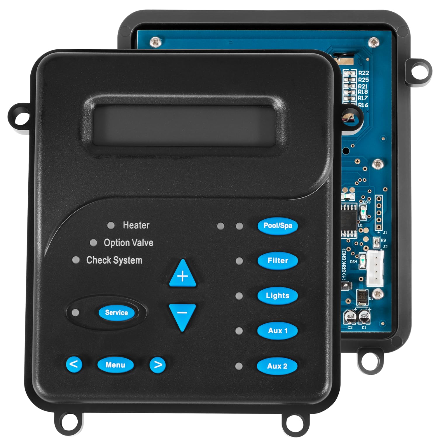 GLX-Local-P-4 Local Display Controller Service Replacement Parts Kit Fit for Hayward Goldline AquaLogic Automation & Chlorination Systems PL-P-4, AQL-P-4-CUL Models Manufactured Before March 2011