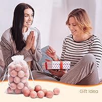 Vista 6 de Homode Cedar Balls, Cedar Blocks for Clothes Storage, 100 Pcs Cedar Balls for Closets and Drawers, Scented Cedar Wood Chips Cedar Closet Freshener