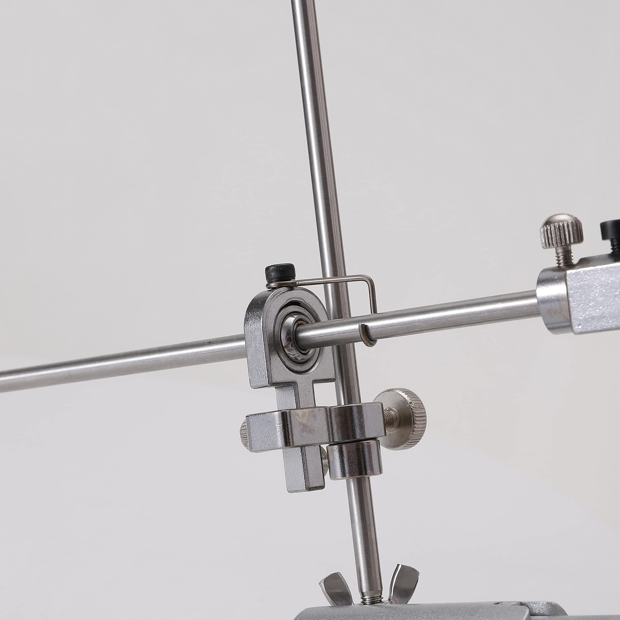 Retoo Afilador de cuchillos profesional Afilador de cuchillos de precisión Afilador de cuchillos Afilador de cuchillos profesional para cuchillos de cocina Cuchillos de chef Todos los Rotación de 360°