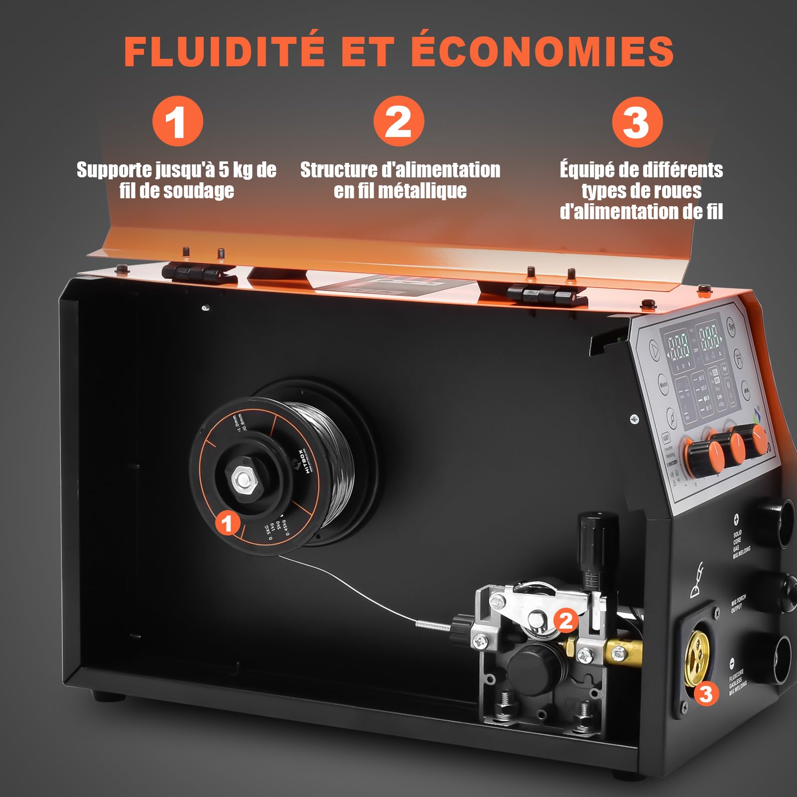 Poste à Souder Inverter, Poste à Souder électrique Portable 140A IGBT