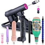 Sex Machine Dildo Fucking Machine Thrusting Dildo Machine for Women Male Masturbator Sex Toys for Men Automatic Thrusting Sex Machine with 3Xlr Connector SexToys with 7 Attachments