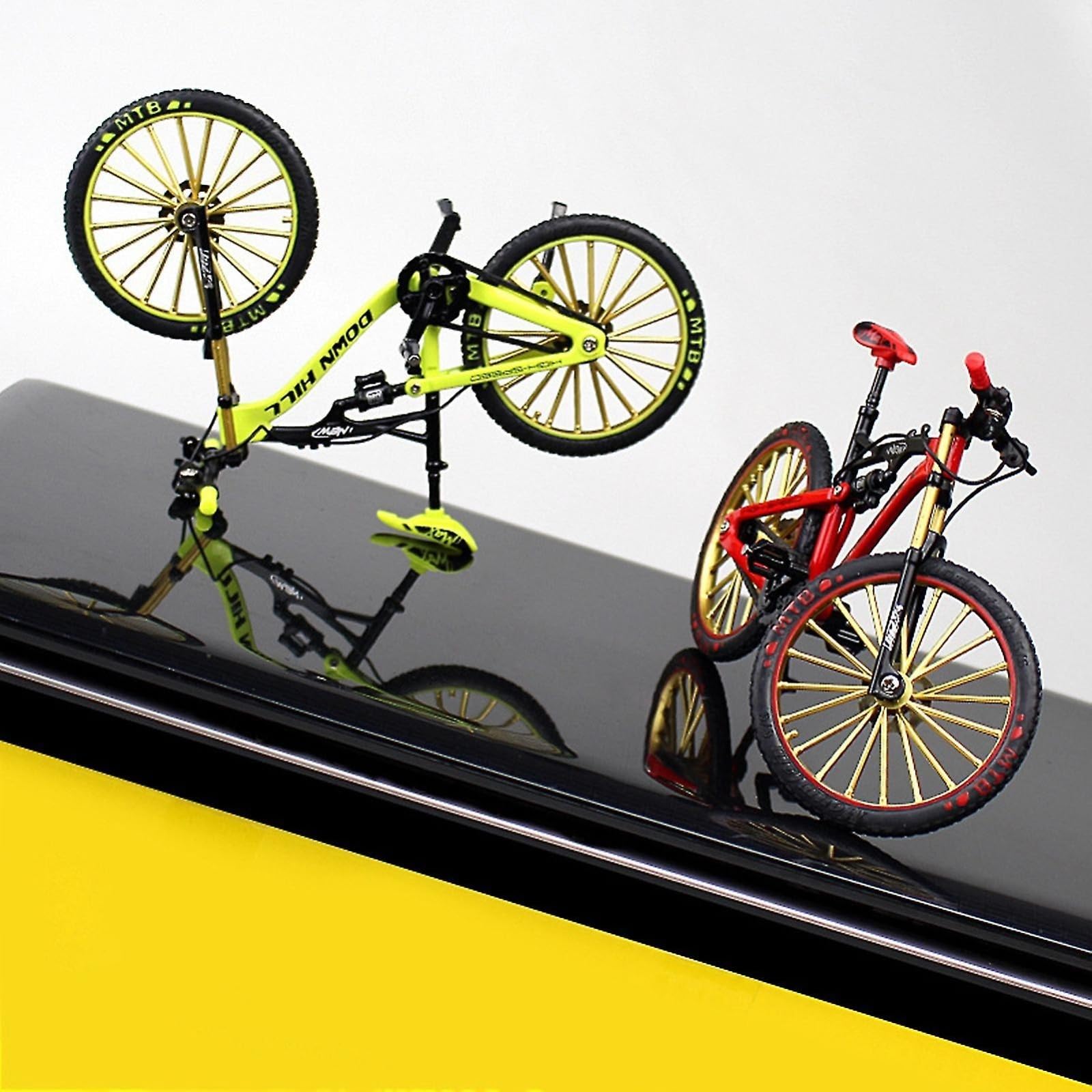 Bestie toys Bicycle Model 1:10 Scale Realistic Shape Alloy Downhill Mountain Bike Toy (Multicolor) 1