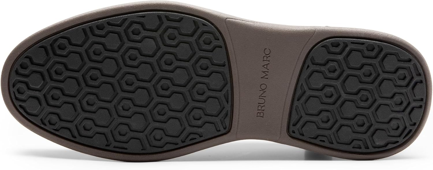 Bruno Marc Men's MaxFlex Dress Sneakers Oxfords Casual Wingtip Brogue Shoes - Image 5