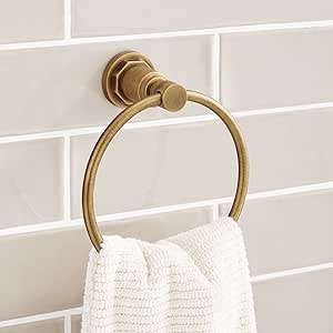 Signature Hardware 482741 Greyfield 6-1/2" Wall Mounted Towel Ring
