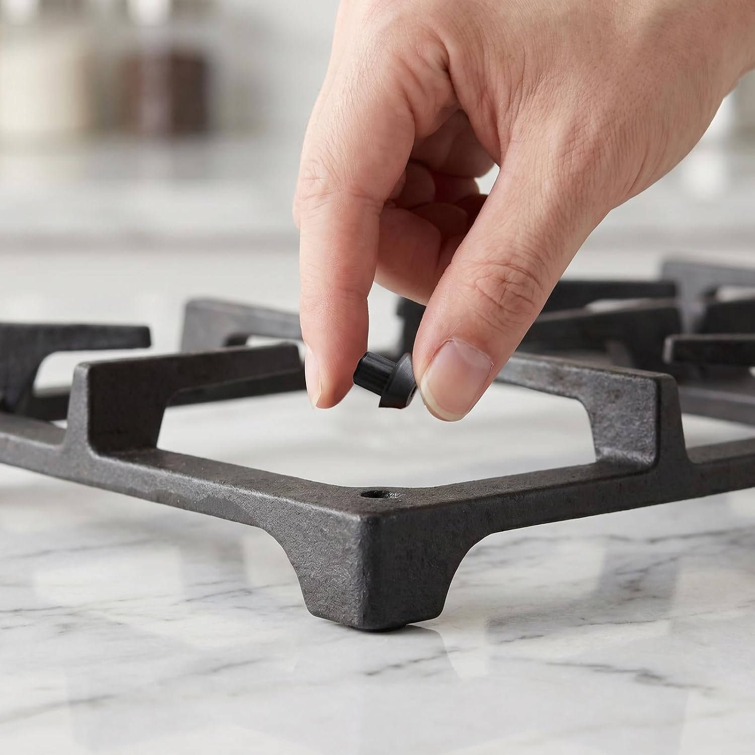 UKCOCO 50pcs Stove Grate Rubber Feet - WB2K101 Range Grate Rubber Feet Replacement, 0.17" Hole Stove Parts Compatible with WB02T10461 AP2622260 PS241358