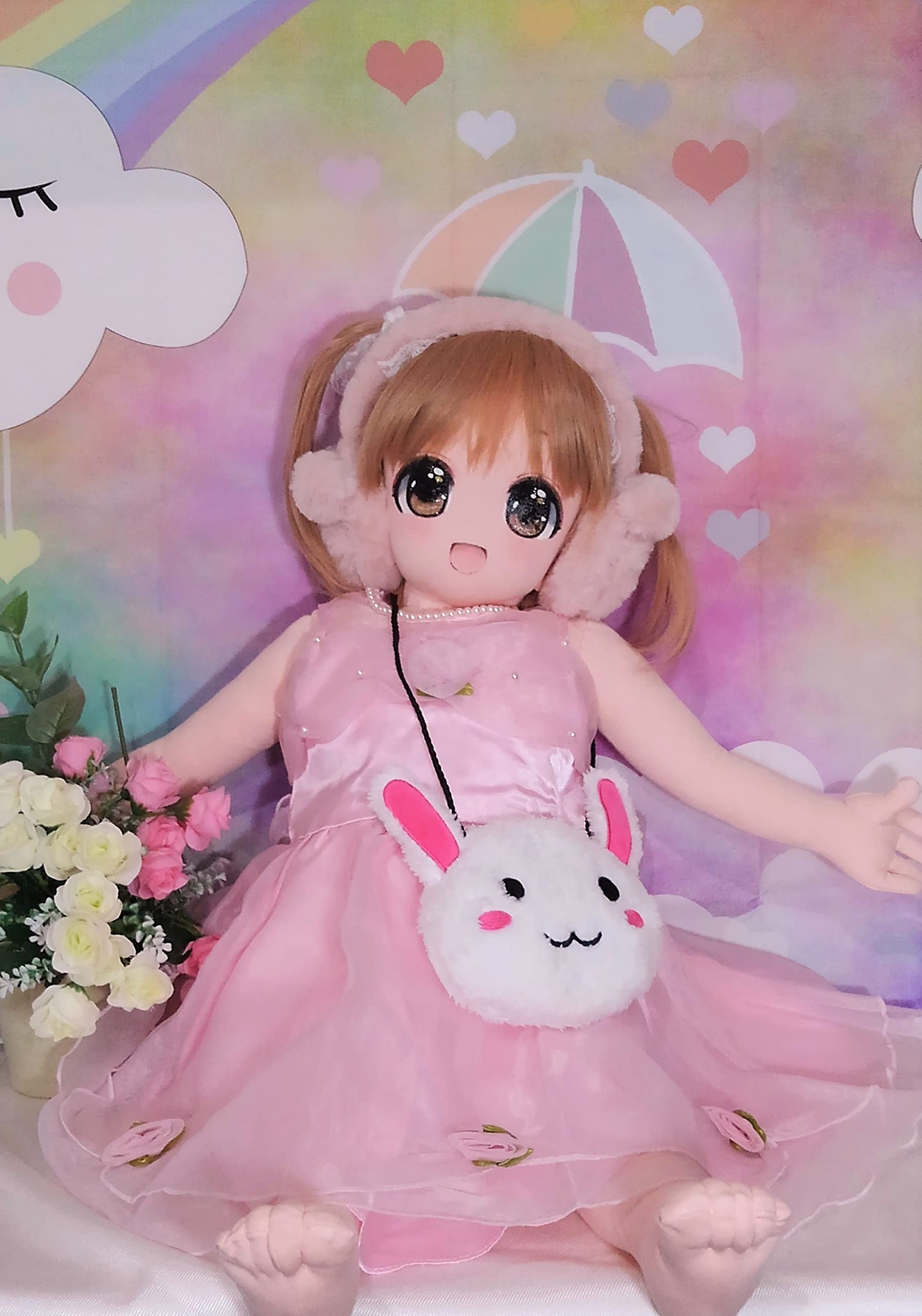 Amazon.co.jp: 等身大80cm ぬいぐるみ人形 孫の茜ちゃん : おもちゃ