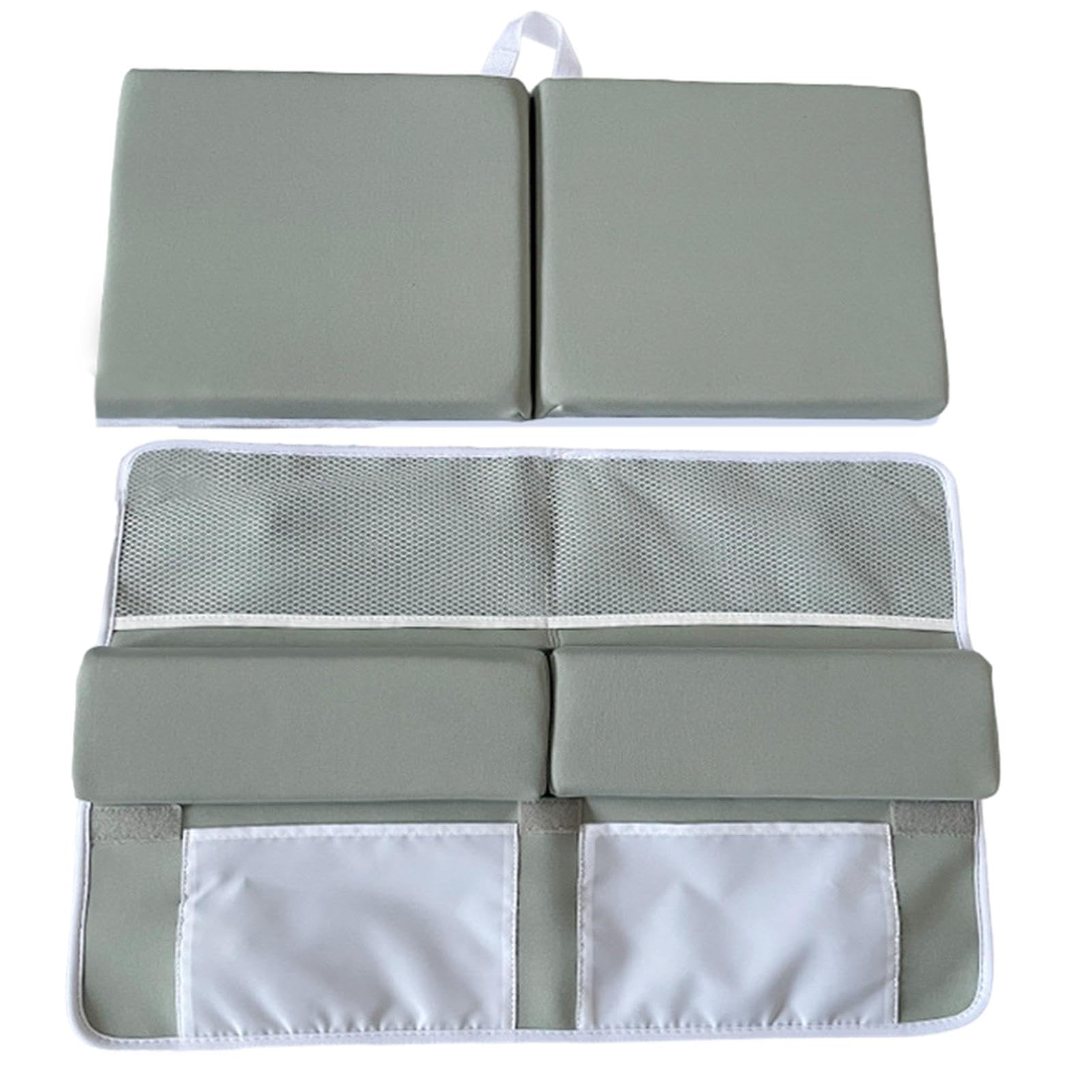 Cushioned Bathing Kneeler, Baby Bathing Time Organizer, Portable Bath Kneeling Pad, Easy-Clean Bath Kneeler, Baby Bath Mat, Knee Relief Pad for Bathtime, Adjustable Bath Kneeler Set