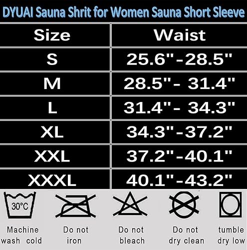 Miniatura 6 de Camiseta sauna para mujer, camiseta reductora y moldeadora de manga corta para entrenamiento y ejercicio