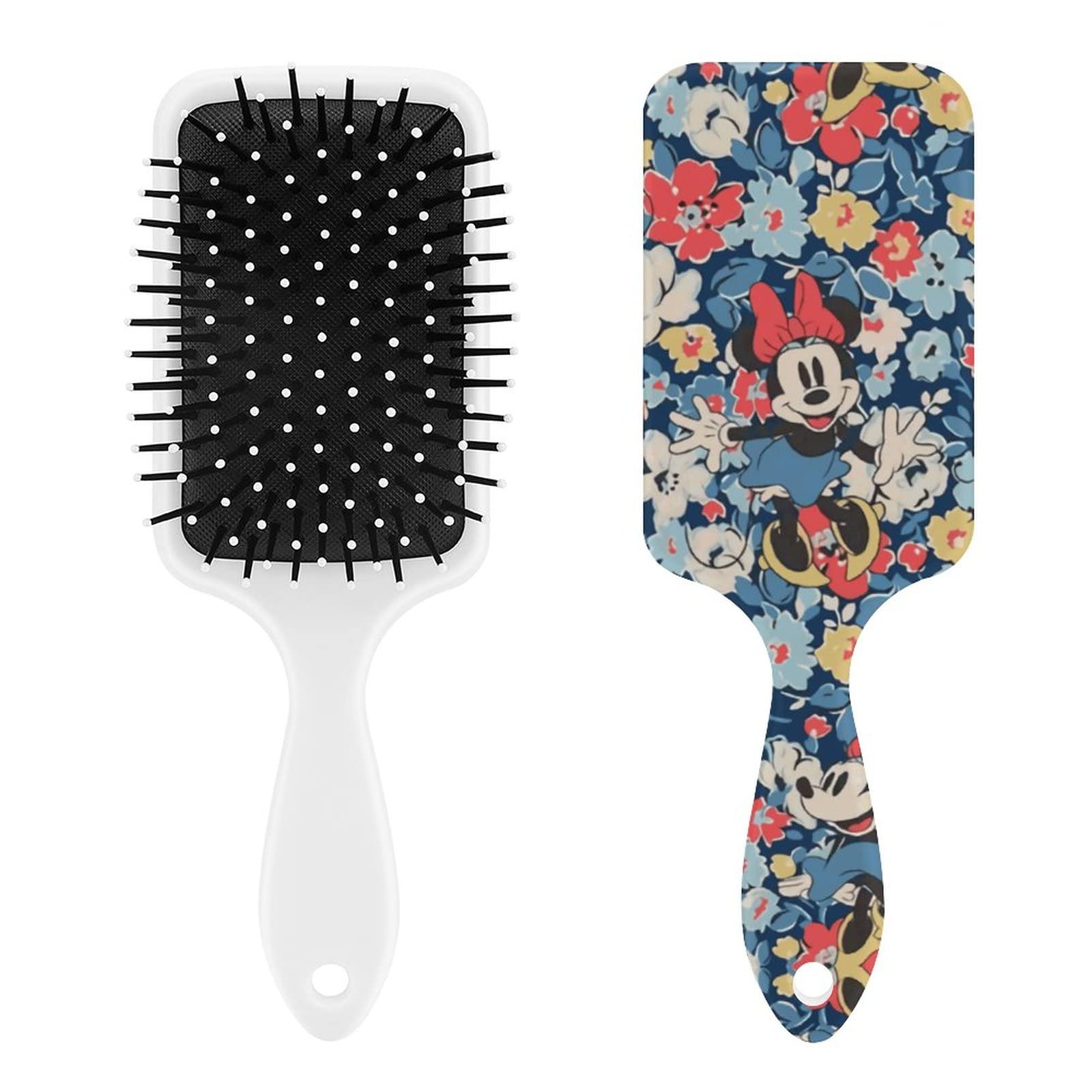 Amazon | ミッキーマウス ミニーマウス パドルブラシ ヘアブラシ くし