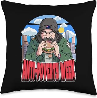 Anti-Poverty Week October Australia Help Homeless Throw Pillow