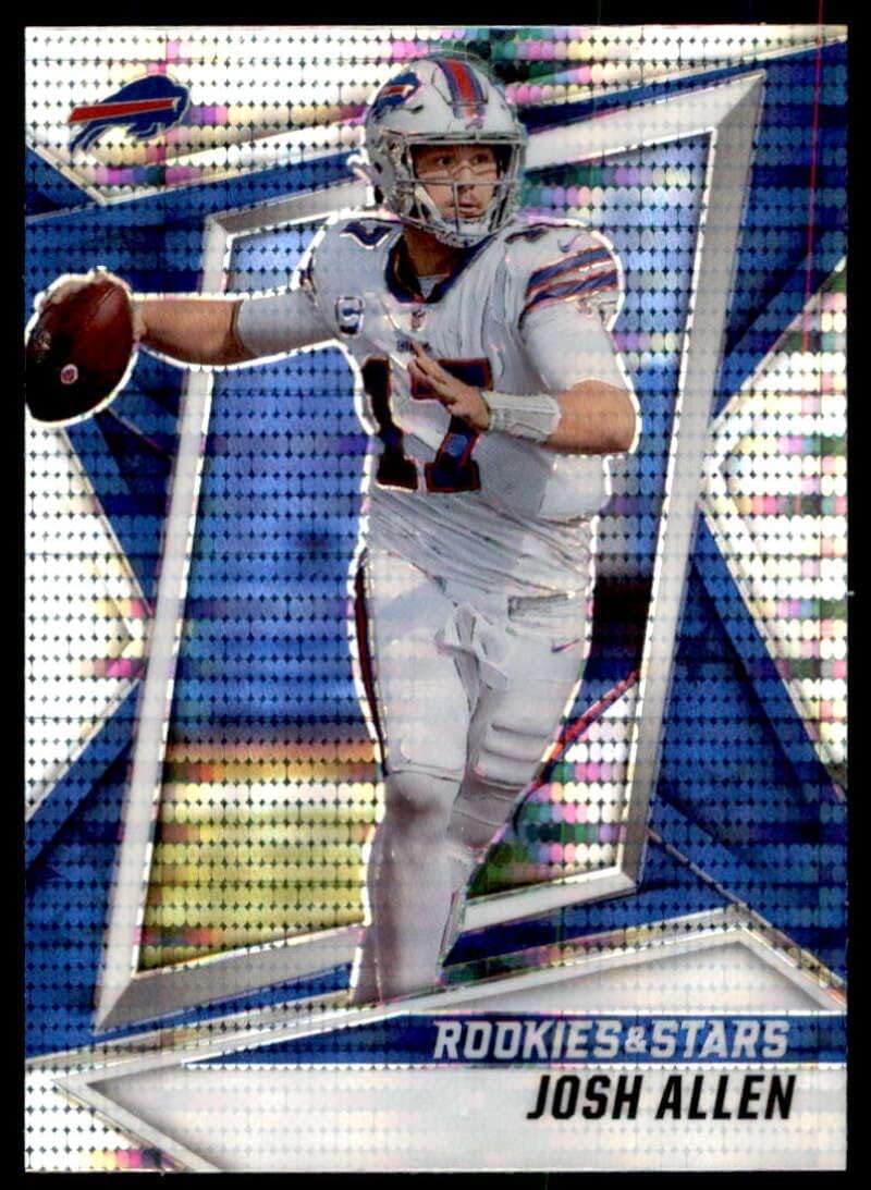2021 Panini Rookies and Stars Pulsar Prizm #90 Josh Allen Buffalo Bills (Silver Holo Refractor) NFL Football Card NM-MT