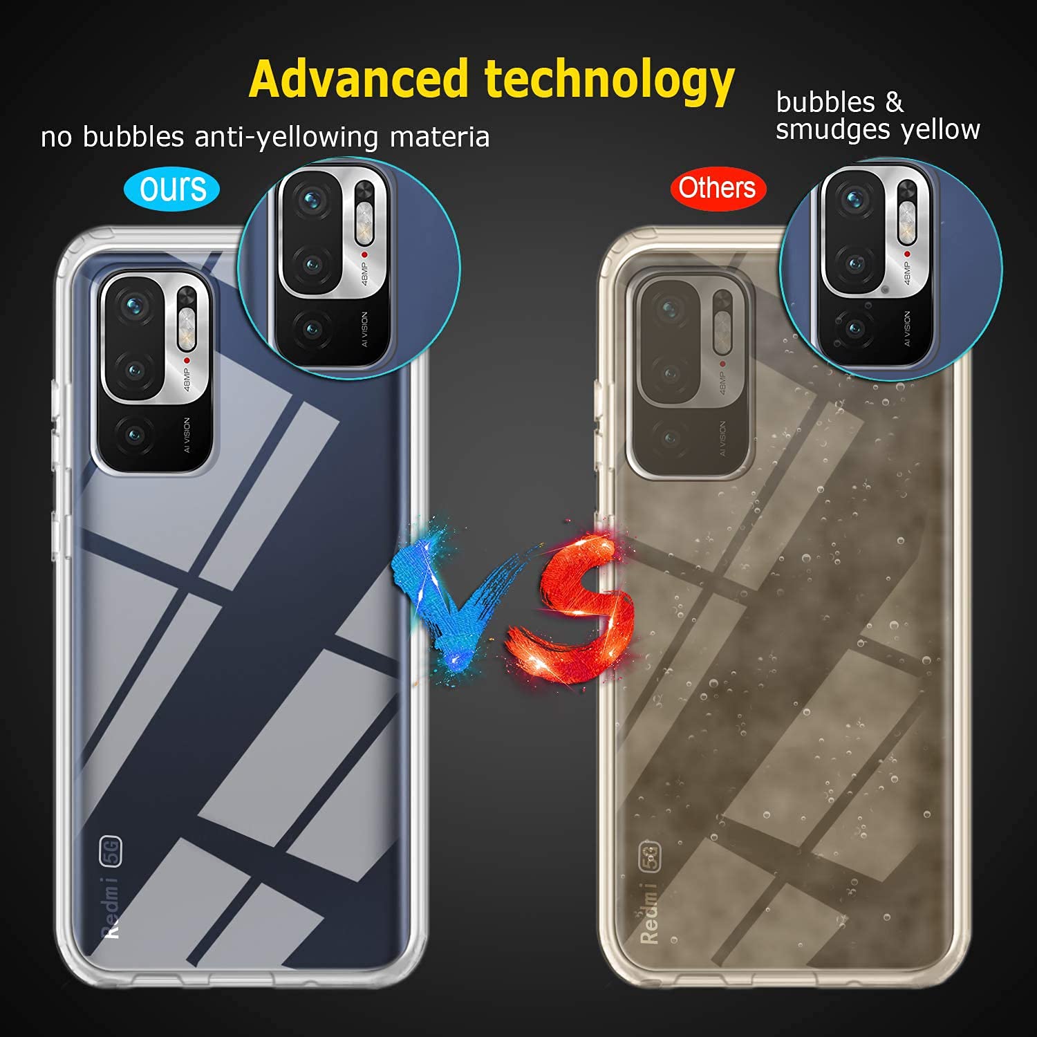 Cover 360 Per Xiaomi Redmi Note 10 5g Custodia Fronte Retro Trasparente
