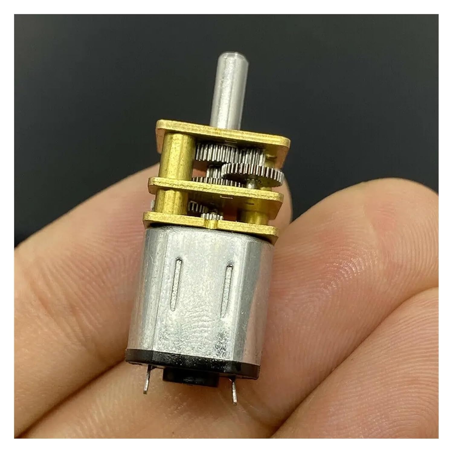 N10 フルメタルギア電子スターター ギアボックス 減速電子スターター DC 3V-6V 5V 低速 大型トルク ギヤード電子スター