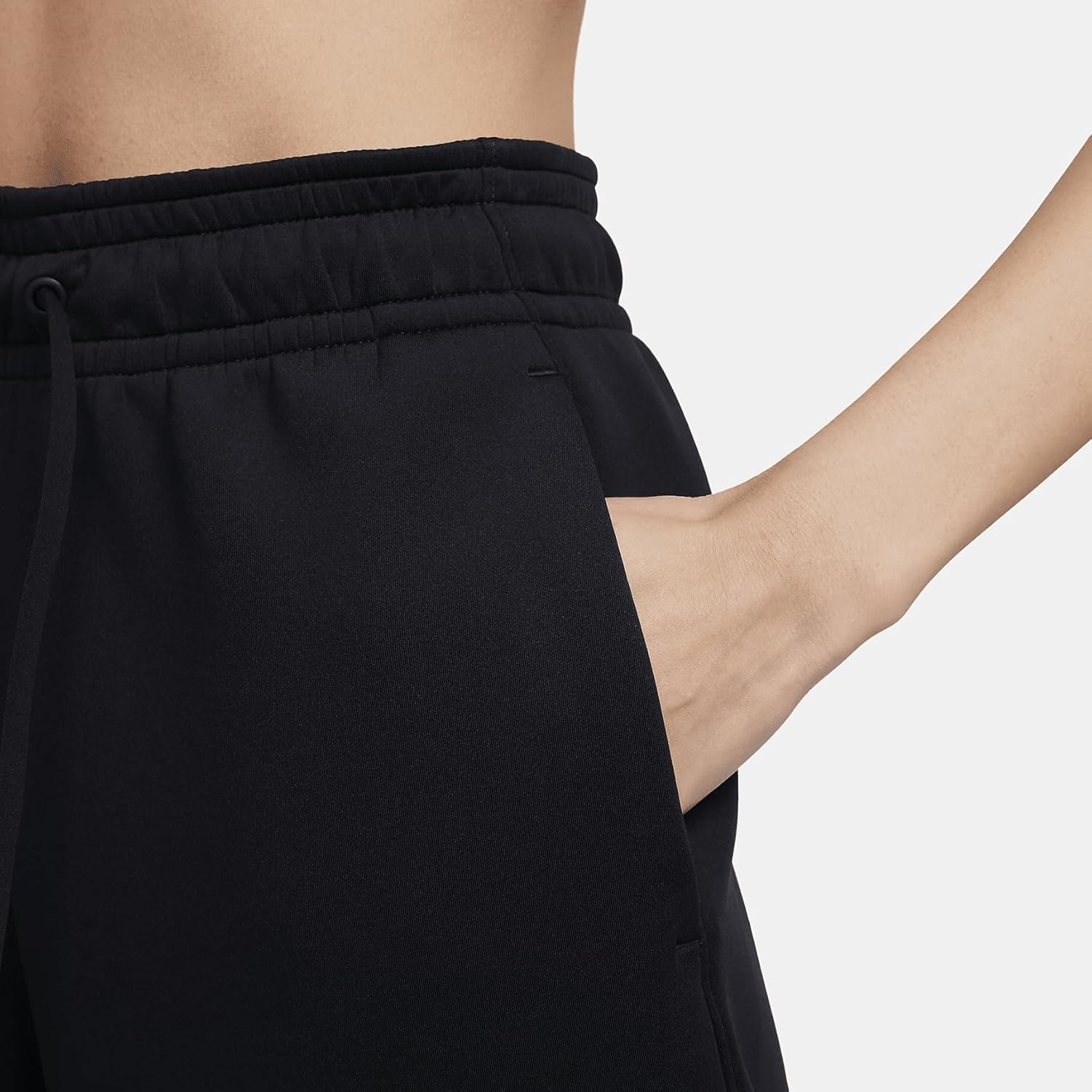 Nike Dri-FIT Prima Women's High-Waisted 7/8 Training Pants (FB5428-010, Black/Black) - Image 3