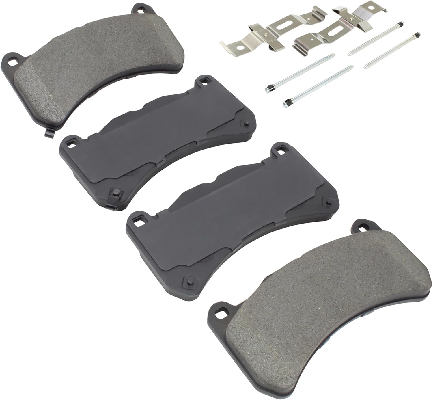 QUALITY-BUILT Front Semi-Metallic Brake Pads, Black Series 1003-1365M, Compatible with 2008-2021 Lexus/Subaru (IS F,WRX STI)