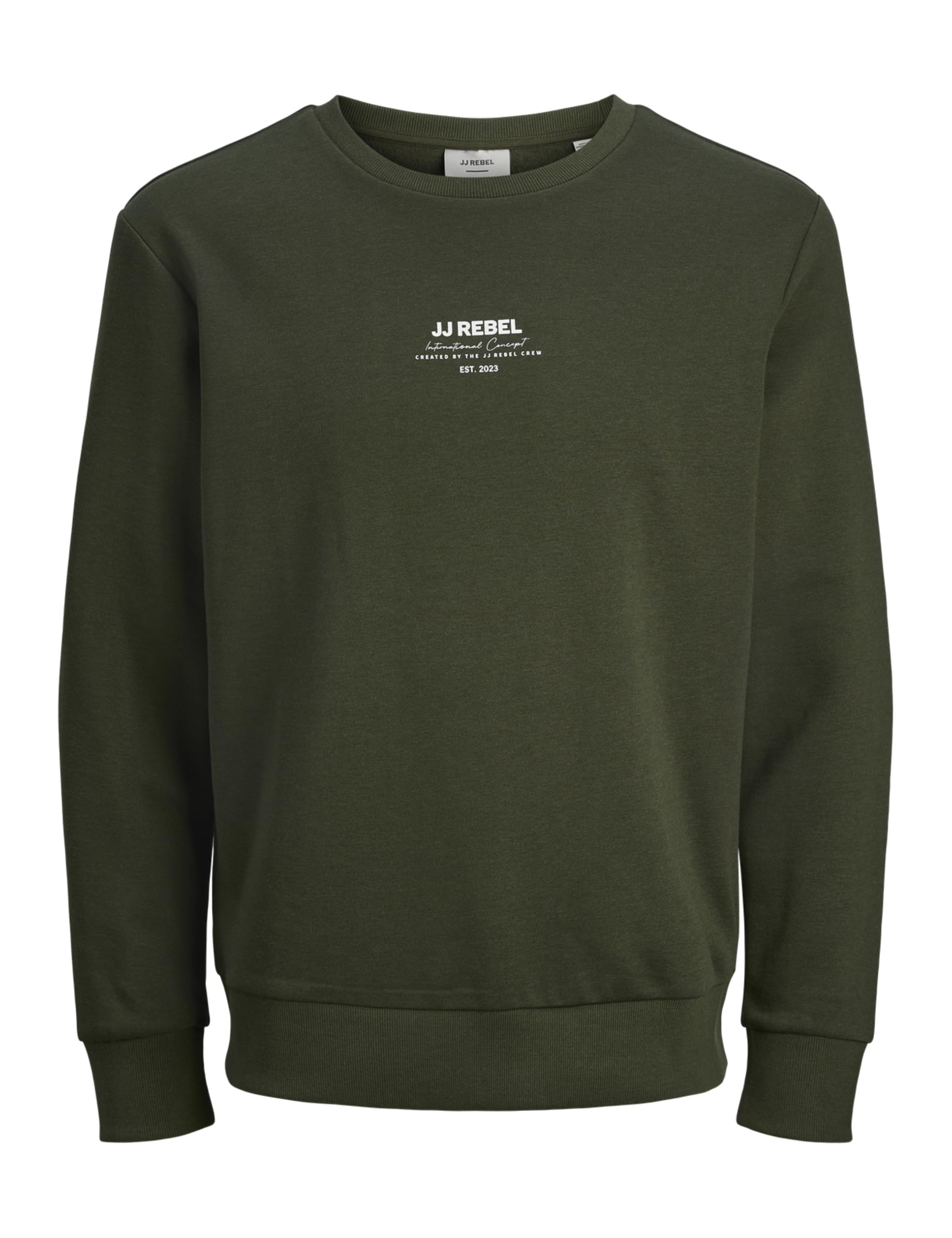 JJ Rebel Herren Jreblino Sweat Crew Neck Sweatshirt (1er Pack)