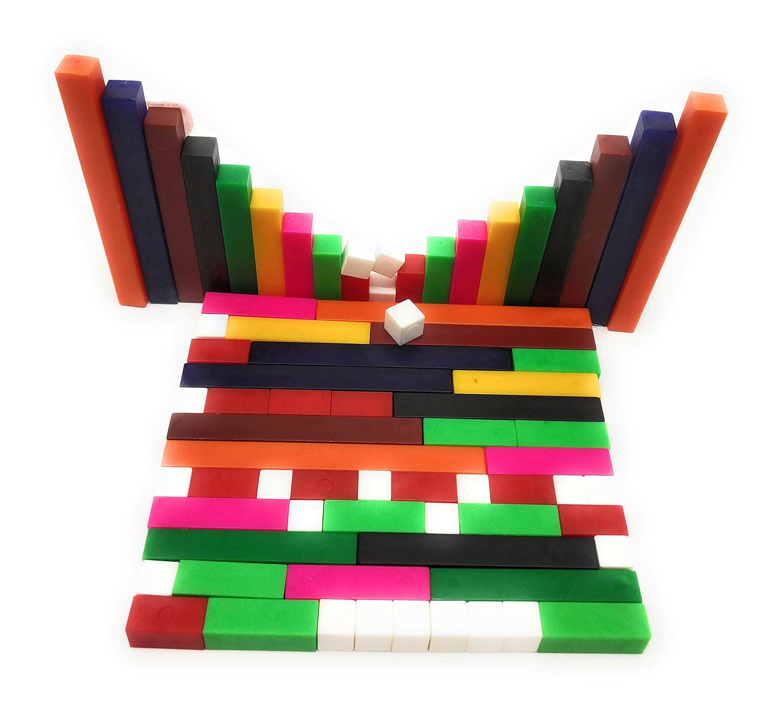 StepsToDo (with device) Plastic Cuisenaire Rods Individual Kit (Set of 74 x 3) | Fraction Rods (Set of 222 Rods) Mathematical Teaching and Learning Aid. Mathematics Manipulative Fraction Rods (B085FV2TL2) Amazon Price History, Amazon Price Tracker