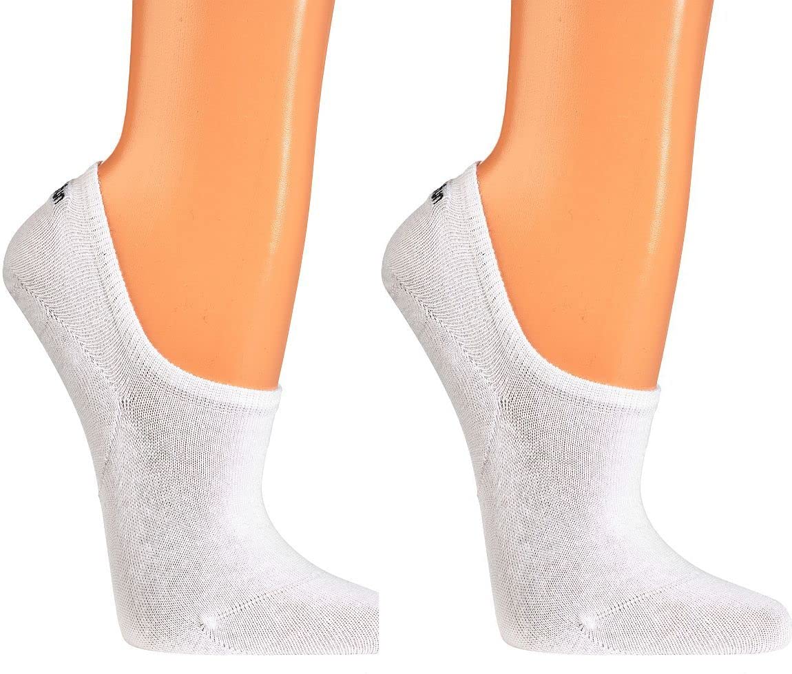 WOWERAT Füsslinge Socks4fun mit Silikon-Pad Unisex für Teenager, Damen und Herren, 6 Paar/1 Farbe.