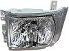 Boursin Front Headlamp For Isuzu NPR NPR-HD NQR NRR Reach Headlight 5.2L 6.0L 3.0L 2008-2022 Driver Side