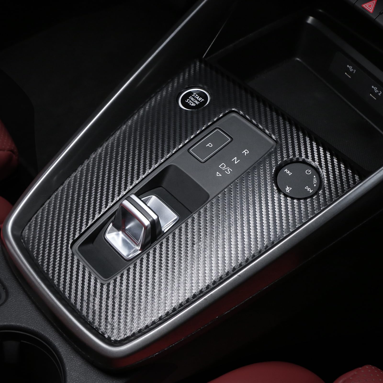 Amazon.com: BETTERHUMZ Car Center Console Gear Shift Panel Frame