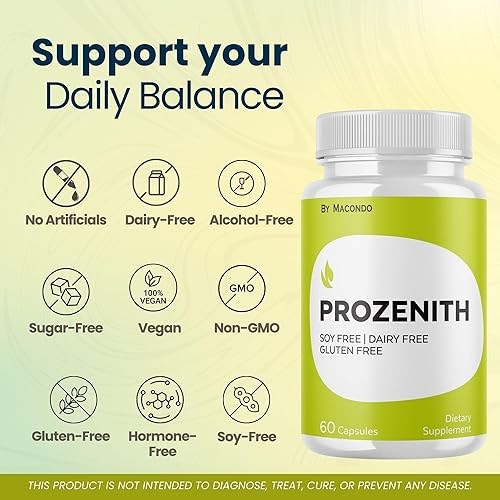 Miniatura 5 de Prozenith Pro Cápsulas - Suplemento oficial de pastillas Prozenith Pro fórmula premium, apoyo natural para la salud y el bienestar en general,