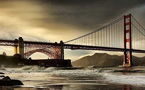 GICHUE Puzzle 1000 Piezas Bridge Over The SeaRompecabezas De Adultos Desafiantes