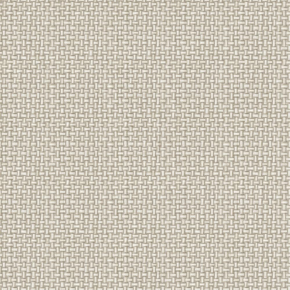 Holden Decor Cream Basket Weave Wallpaper 13580 - Woven Design Texture Plain