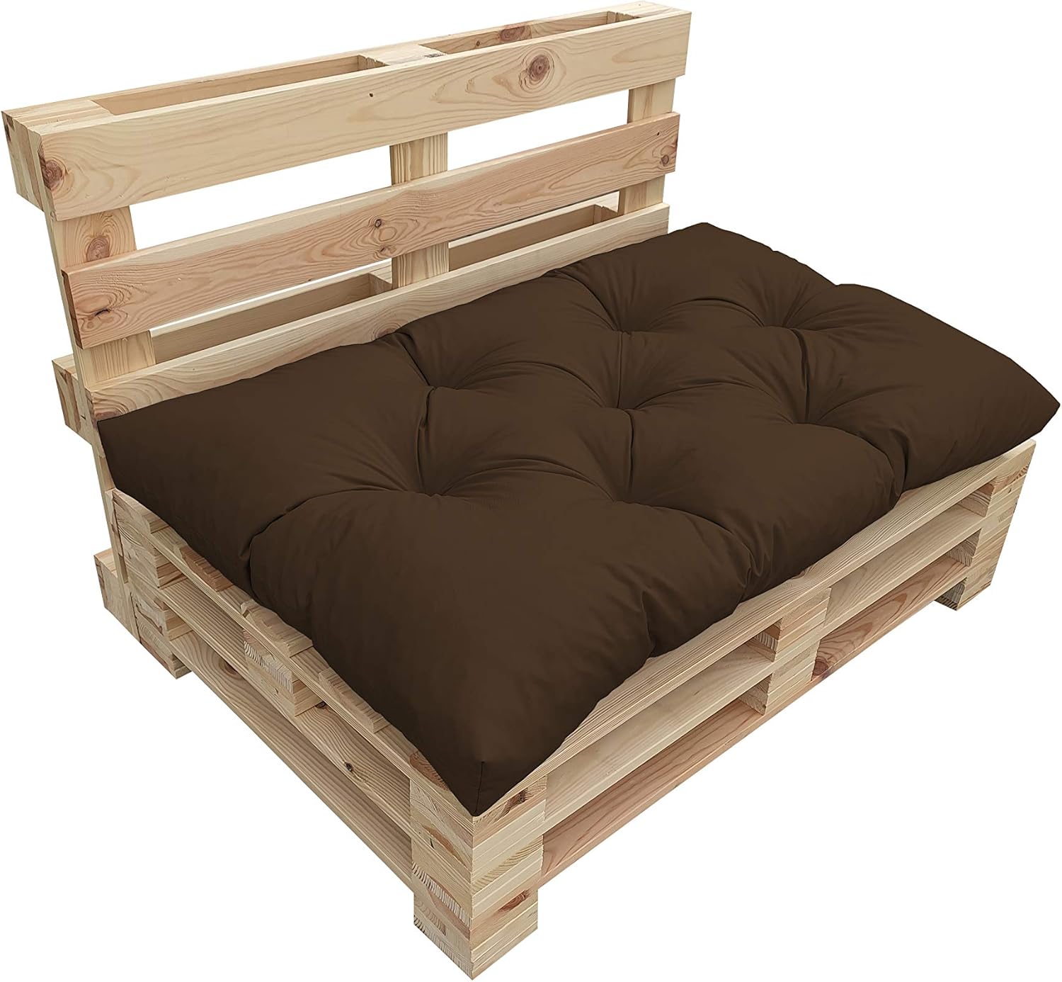 Chilly Pilley Pallet Kussen Pallet Cover Pallet Kussen Zitkussen Rugleuning Koudschuim Schuim Vlokken Vulling Vele Maten En Kleuren (Set Van 10, Zwart