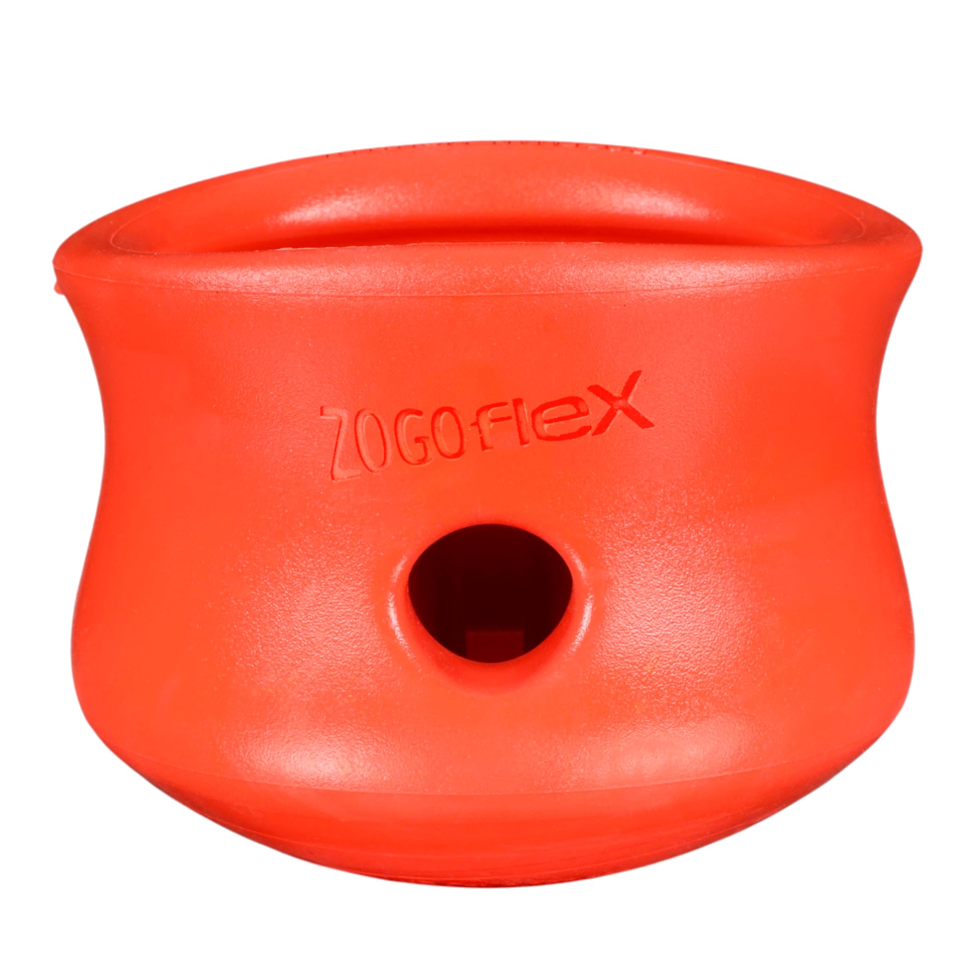 WEST PAW Zogoflex Toppl Interactive Treat Dispensing Puzzle Dog Toy for Mental Stimulation &amp; Enrichment-Holds Kibble &amp; Treats-Lickable, Freezable &amp; Dishwasher Safe-Made in USA-XL-Cardinal Red