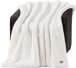 UGG Plush Faux Fur Euphoria Throw Blanket