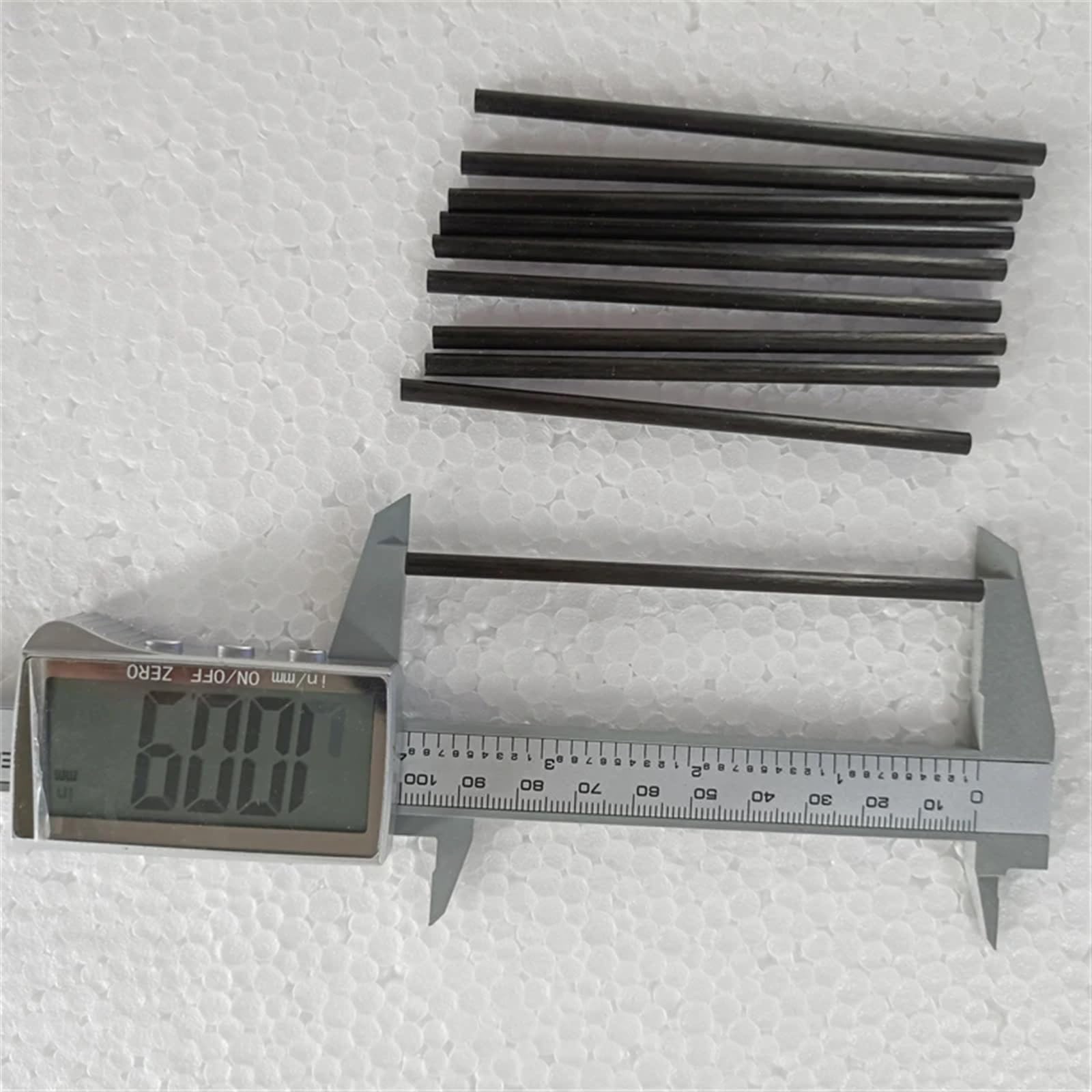 10PC Carbon Fiber Tube 2mm 3 4 5 6 7 8 10mm 11 12 14 16 18 19 20 22 25mm Hollow Rod for RC Plane DIY Quadcopter Arm Length 100mm Carbon Fiber Square Tube(10PC 14x10x100mm)