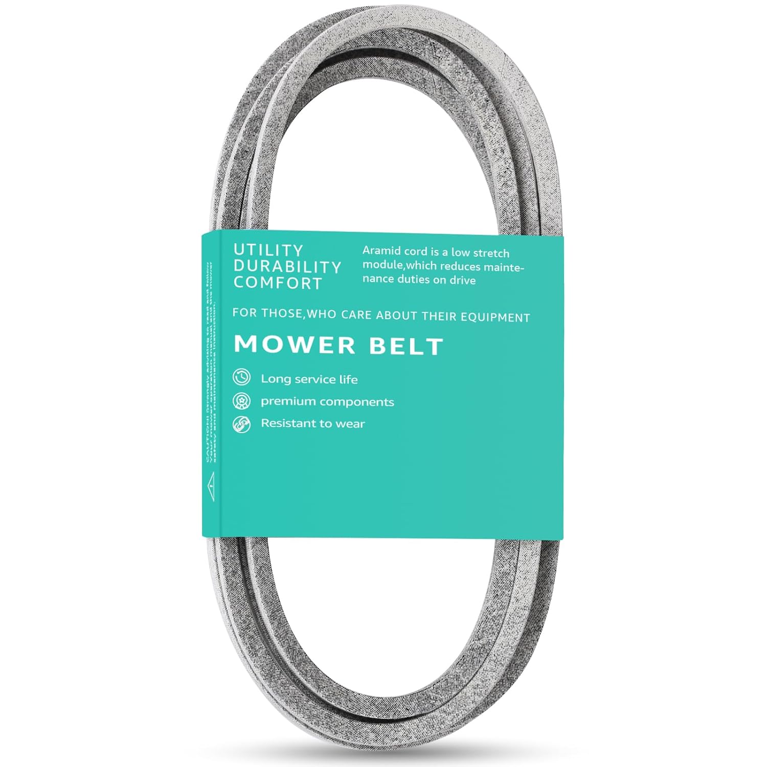 GX21833 Mower Deck Belt Compatible with John Deere D140, D155, L130, L120, LA145, D160, E140, E150, E170 with 48 inch Deck Belt