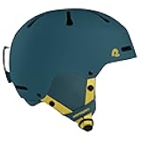Comstock Kids Ski & Snowboard Helmet with ABS Shell, EPS Impact Protection & 10 Cooling Vents - Adjustable Winter Sports Gear, Goggle Clip