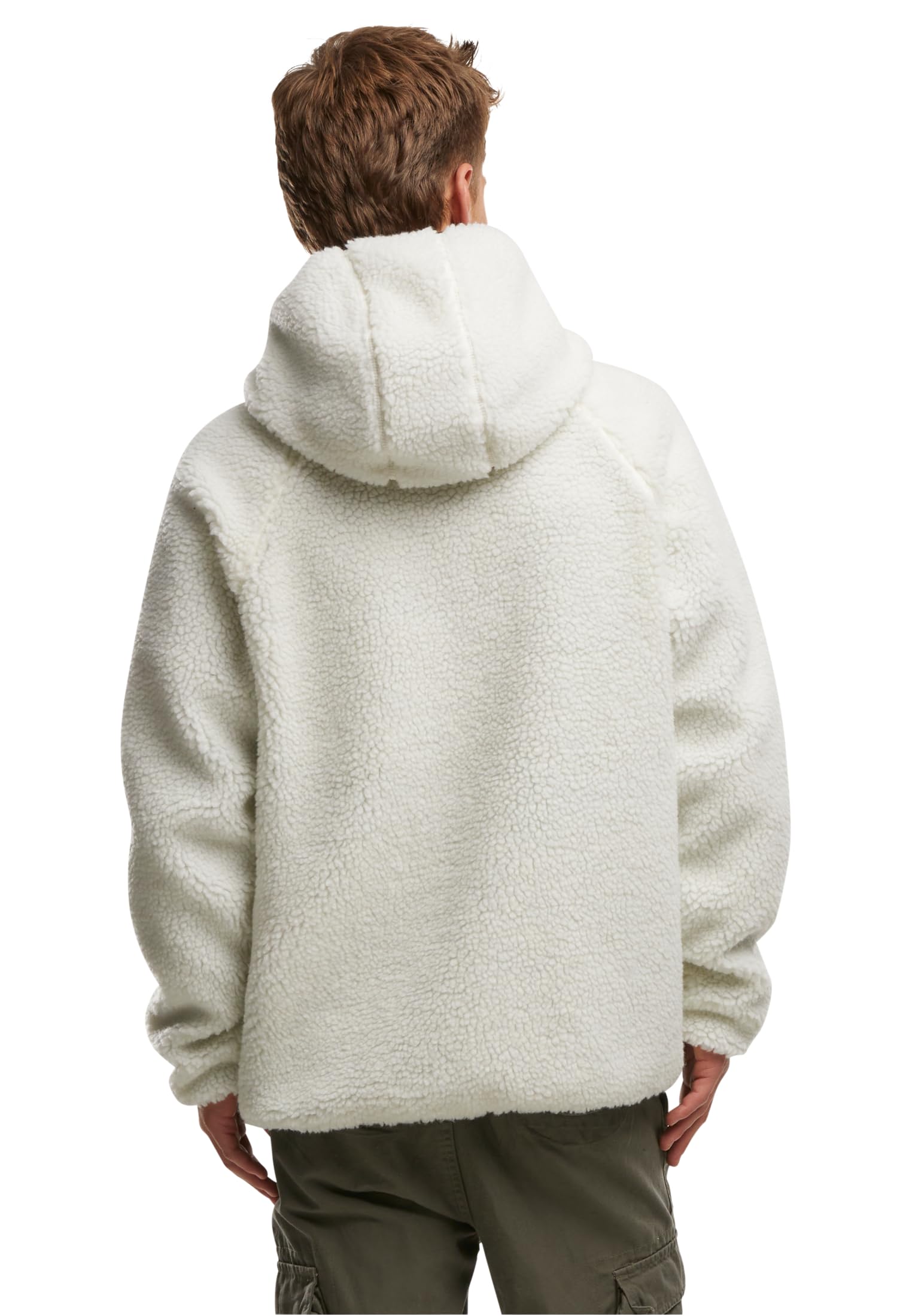 Brandit Teddyfleece Work Jacket 15Y, Farbe: white, Größe: M