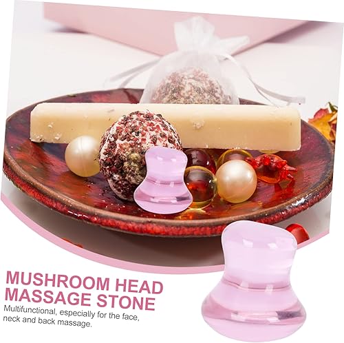 Miniatura 2 de GLEAVI Herramienta de masaje de cabeza de hongo, herramienta de masaje Gua Sha, herramienta de masaje Gua Sha, herramienta de masaje facial Guasha,