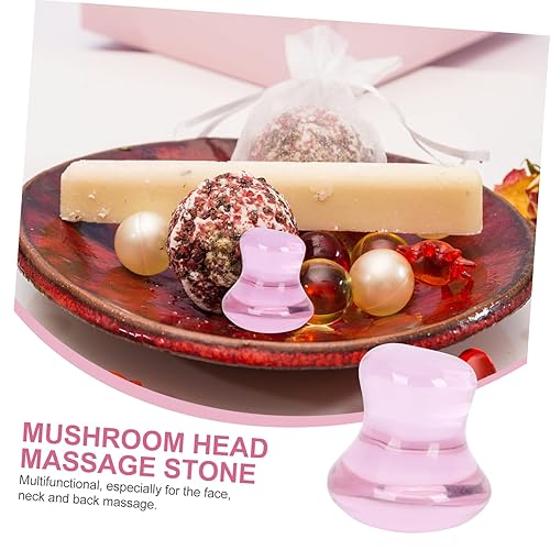 Miniatura 2 de GLEAVI Herramienta de masaje de cabeza de hongo, herramienta de masaje Gua Sha, herramienta de masaje Gua Sha, herramienta de masaje facial Guasha,