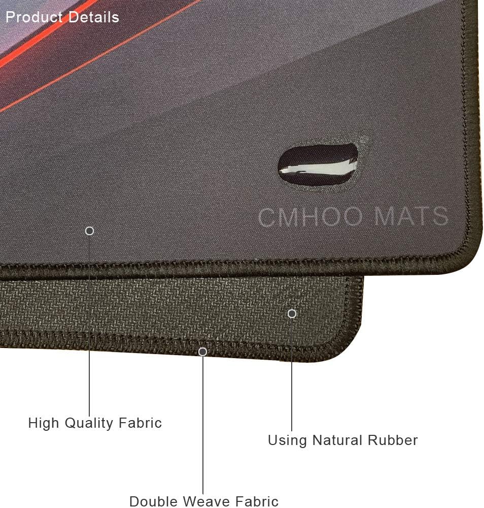 Cmhoo XXL Large Mouse Pad & Computer Gaming Mouse Mat Desk Pad (90-40 daofeng4)