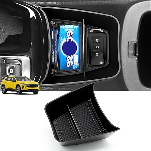 Miniatura 8 de TUAMFO Organizador de consola central Chevrolet Trax 2024 para Chevy Trax 2024  2024 Encore GX bandeja de consola reposabrazos caja de
