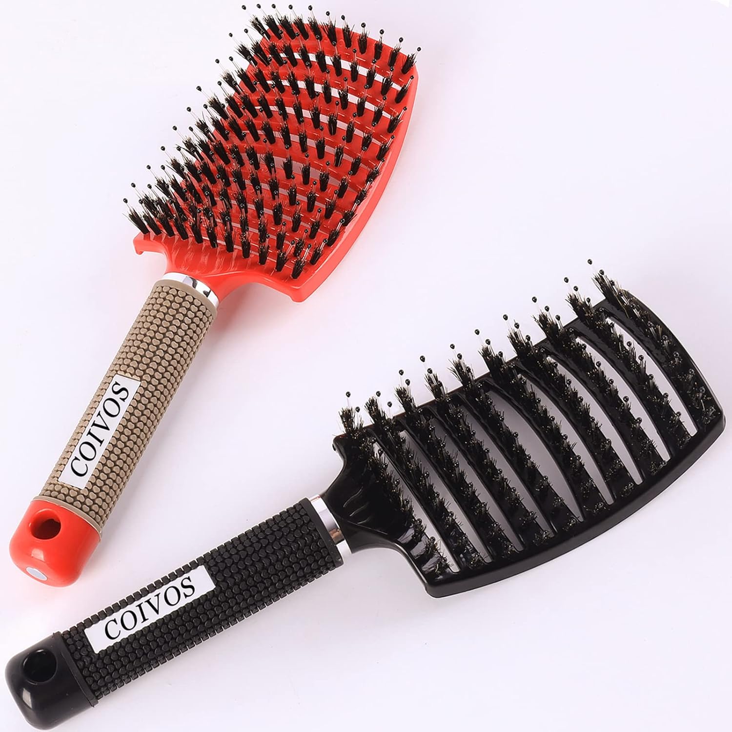 Boar Bristle Hair Brush&Detangler Brush , Voremy Magical Hair Brush