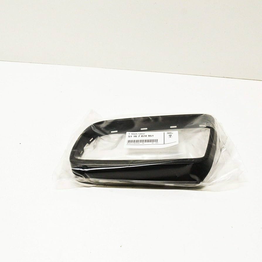GTV INVESTMENT E61 E60 525i Wing Mirror Supporting Black Ring LEFT 