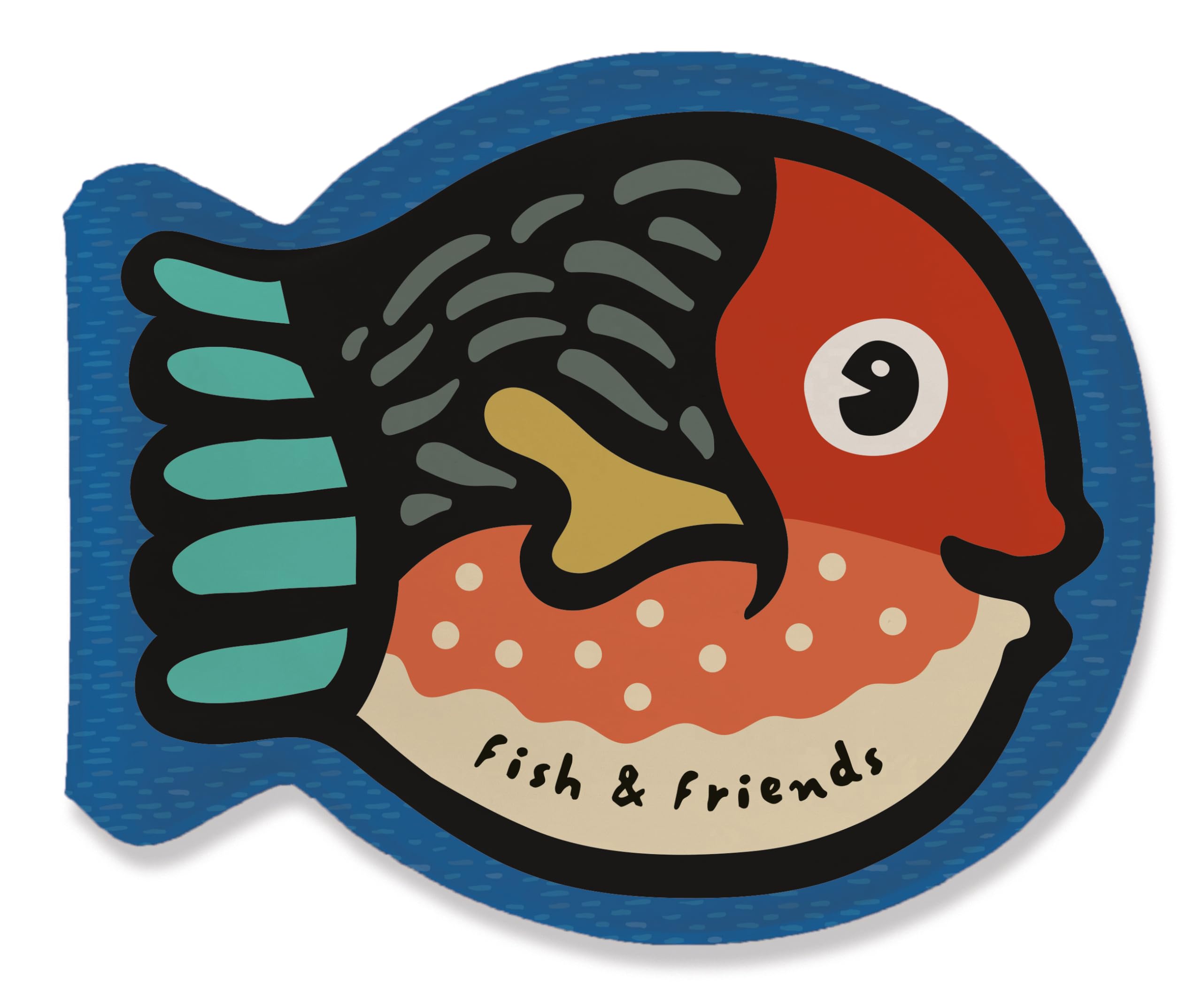 Surya Sajnani Unisex Multicolor Fish & Friends: Volume 1 Hardcover Book