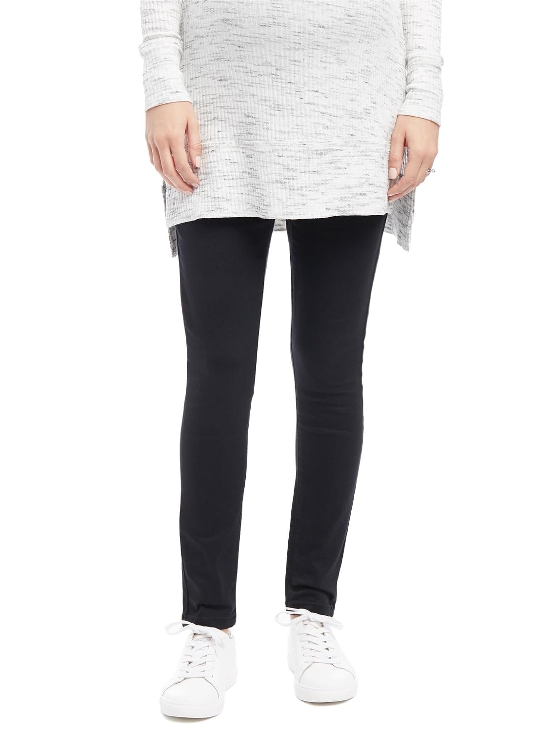 Motherhood Maternity Women's 5 Pocket Super Soft Secret Fit Belly Skinny Leg Pant