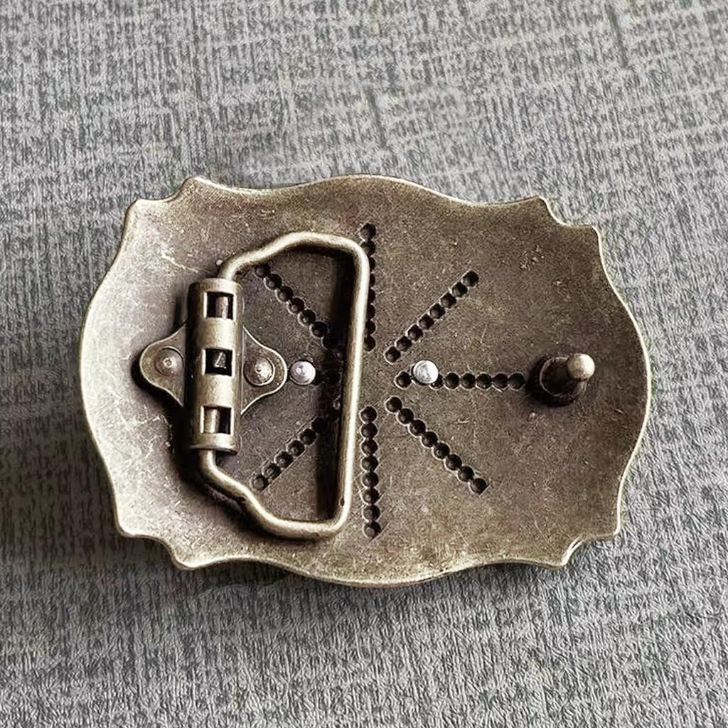 JAOYU Cowboy Belt Buckle for Men Women Ghost Skeleton Skull Western Longhorn Texas Rodeo Belt Buckle for Cowboy Cowgirls - Image 5