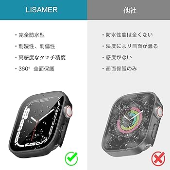 Amazon.co.jp: LISAMER 対応 Apple Watch ケース Series 11/10/9