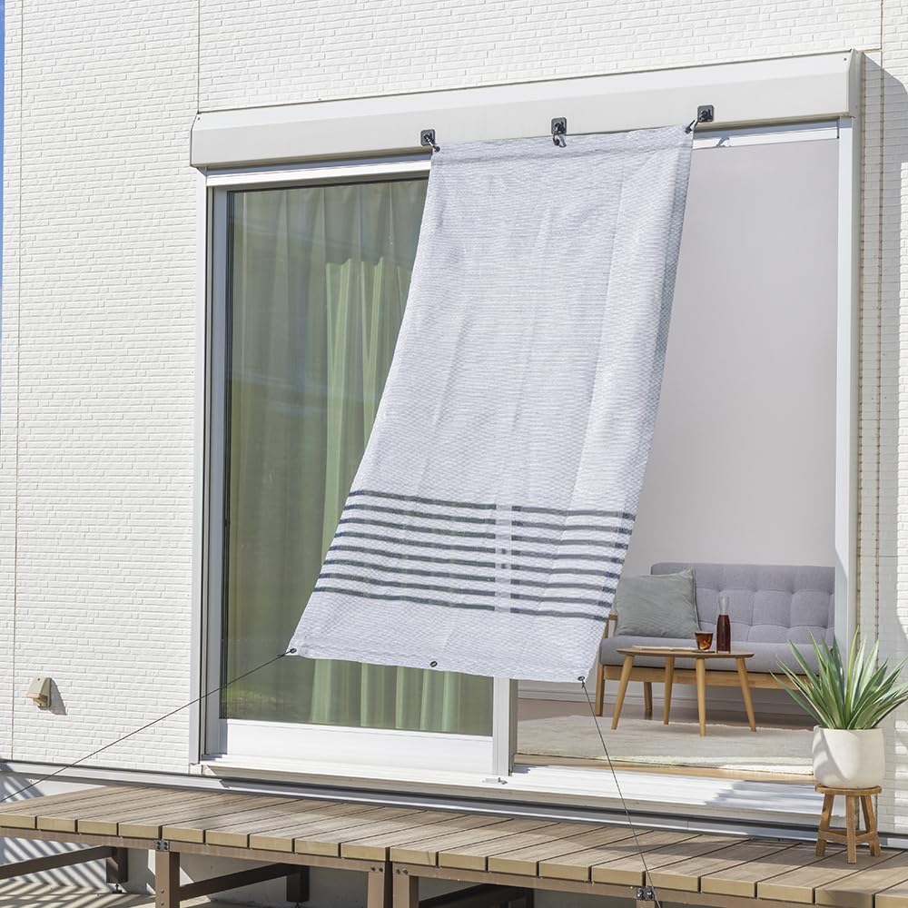 カインズ 光・紫外線をカットする風通しのよいサンシェード 200×240 2枚 Amazon | カインズ(CAINZ) 光・紫外線をカットする風通しのよい