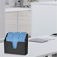 Vista 7 de Acrimet organizador fólder de triple archivo horizontal (color negro)