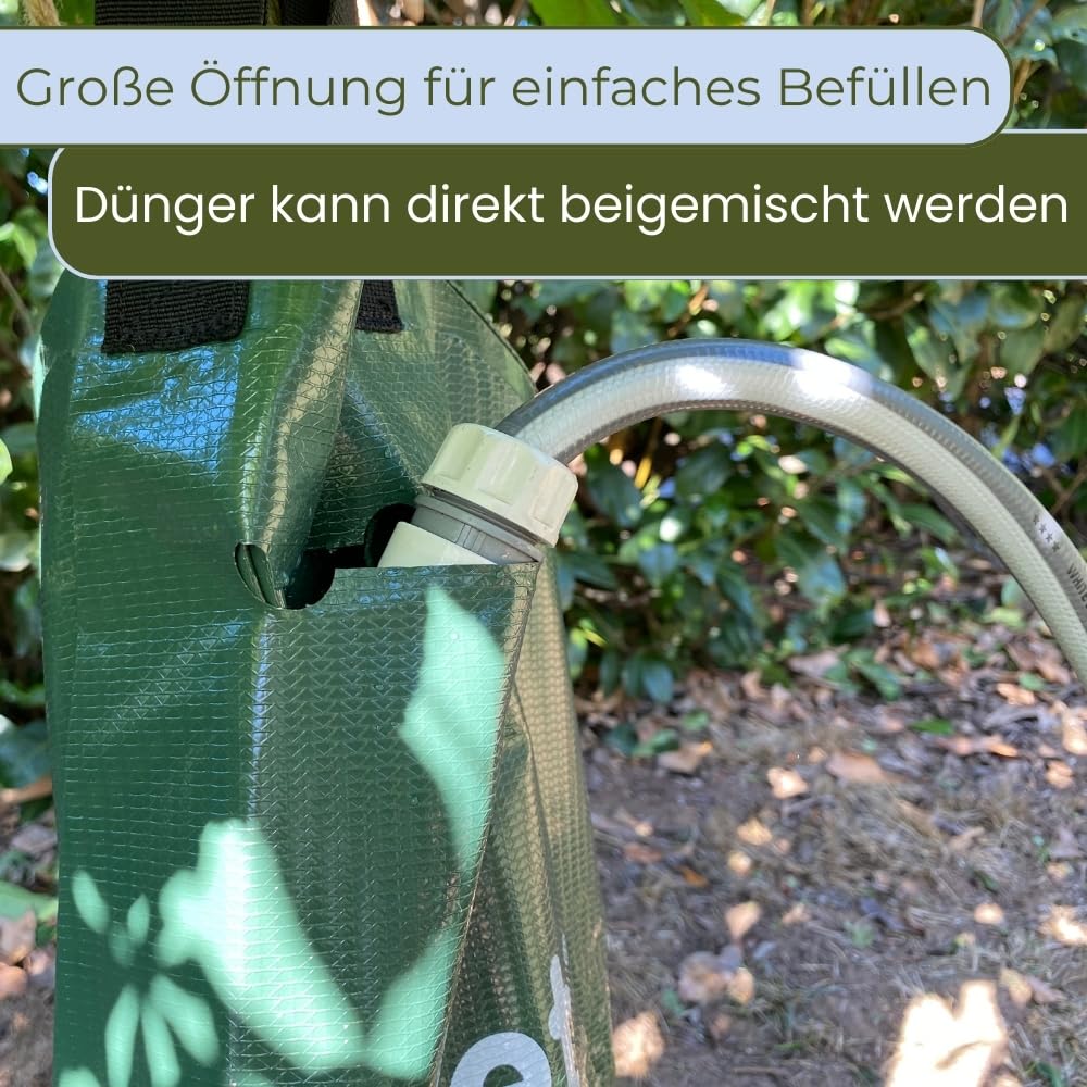 12er Set Baum Bewässerungssack für Bäume Bewässerung Wassersack Urlaubsbewässerung Baumbewässerungssäcke Langzeit Bewässerungssystem Baumbewässerungsbeutel 12 x 75 L