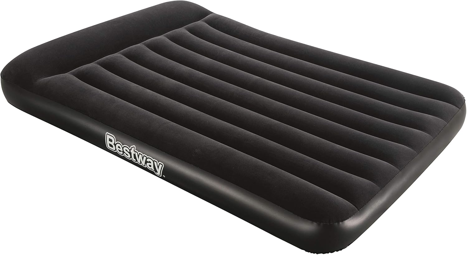 Bestway Tritech Airbed Full BuiltIn Ac Pump, Black, 1.91M X 1.37M