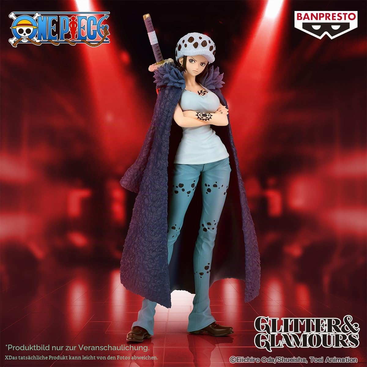 Banpresto One Piece Glitter & Glamours PVC Statue Trafalgar Law Change Ver. 25 cm