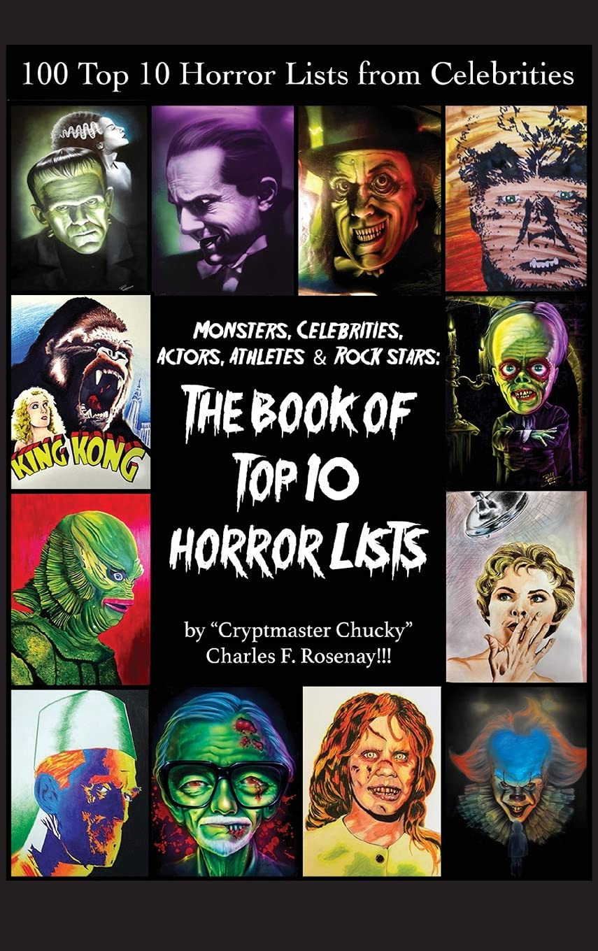 The Book of Top Ten Horror Lists hardback : anthologie reliée de la culture horrifique